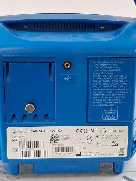 GE Healthcare Carescape VC150 Nellcor Vital Signs Monitor