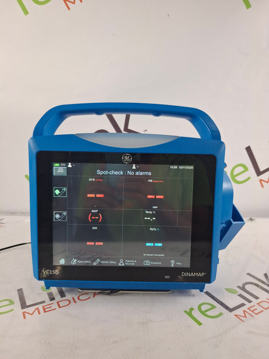 GE Healthcare Carescape VC150 Nellcor Vital Signs Monitor
