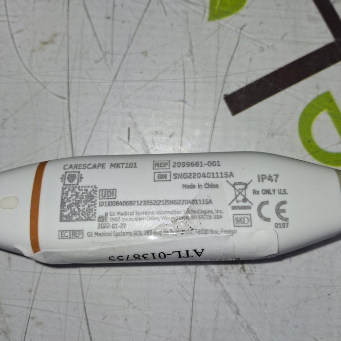 GE Healthcare Carescape MKT101 2099661-001 Temp Module