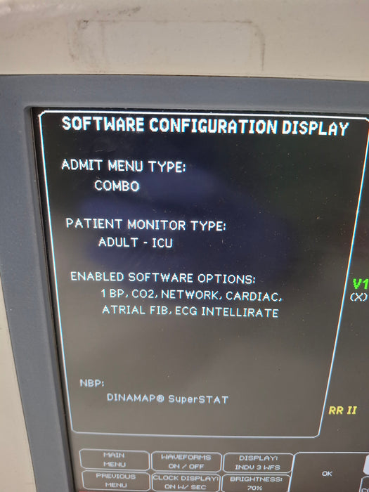 GE Healthcare Dash 4000 - Masimo SpO2 Patient Monitor