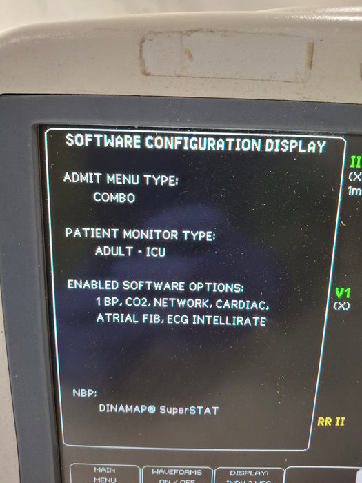 GE Healthcare Dash 4000 - Masimo SpO2 Patient Monitor