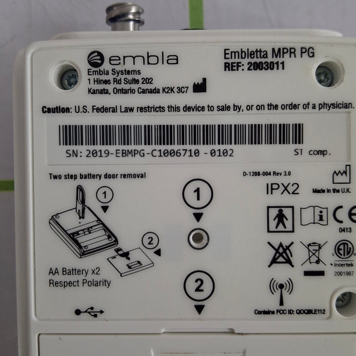 Embla Embletta MPR PG 2003011 Sleep Recorder
