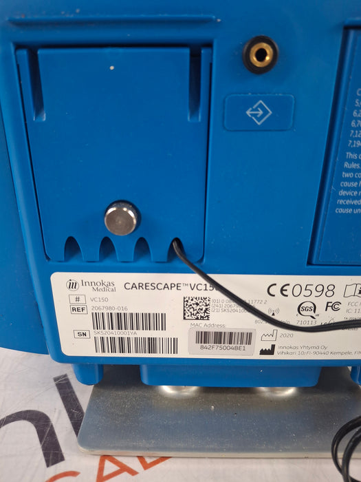 GE Healthcare Carescape VC150 Nellcor Vital Signs Monitor