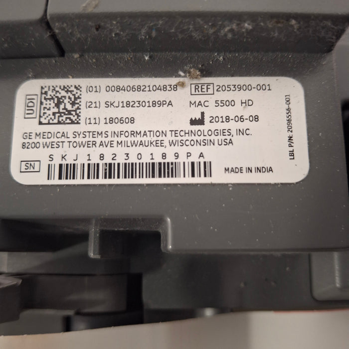 GE Healthcare MAC 5500 HD ECG without CAM Module