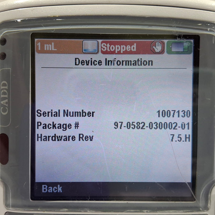 Smiths Medical CADD Solis 2100 Ambulatory Infusion Pump