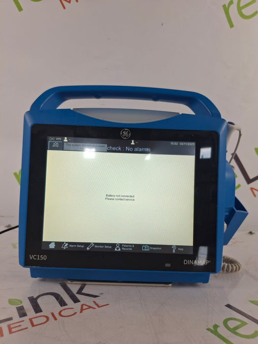 GE Healthcare GE Healthcare Carescape VC150 Nellcor Vital Signs Monitor Patient Monitors reLink Online
