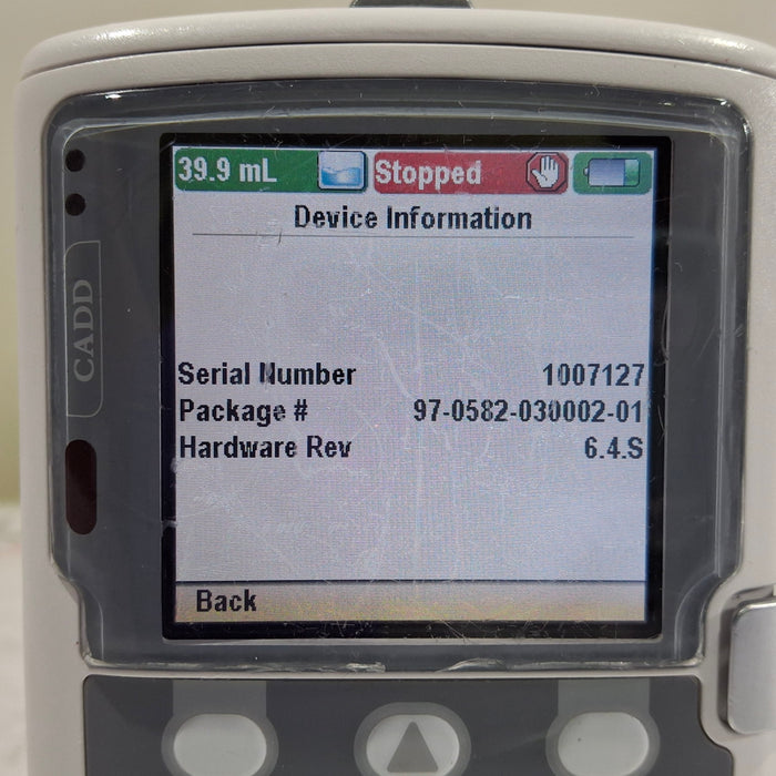 Smiths Medical CADD Solis 2100 Ambulatory Infusion Pump