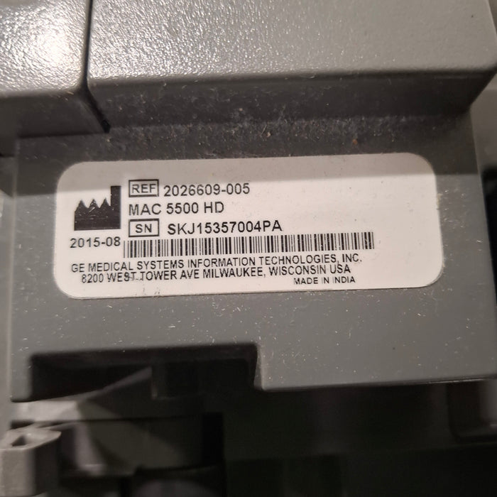 GE Healthcare MAC 5500 HD ECG without CAM Module