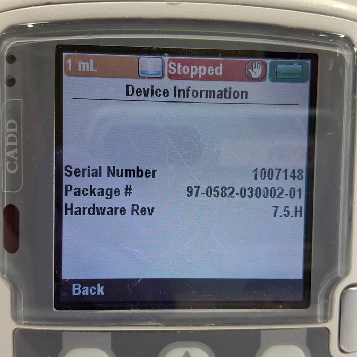 Smiths Medical CADD Solis 2100 Ambulatory Infusion Pump