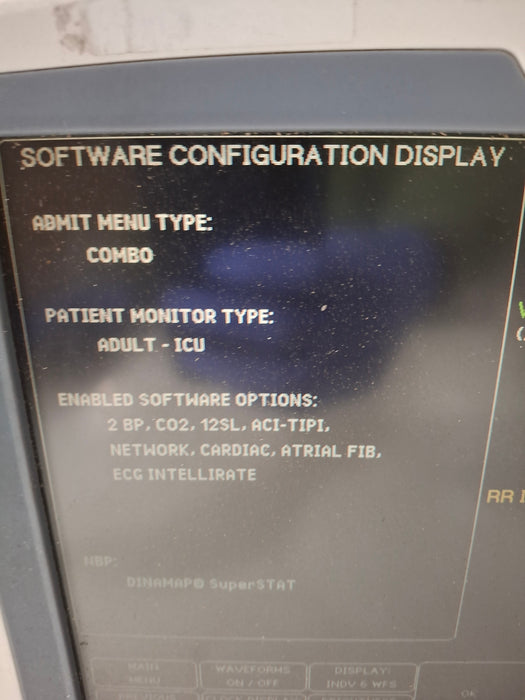 GE Healthcare Dash 5000 - Masimo SpO2 Patient Monitor