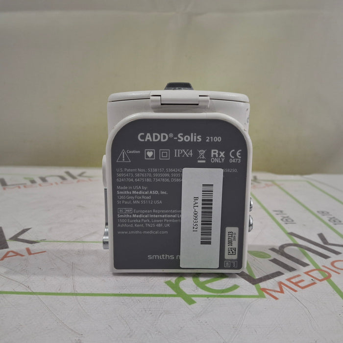 Smiths Medical Smiths Medical CADD Solis 2100 Ambulatory Infusion Pump Infusion Pump reLink Online