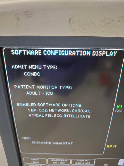 GE Healthcare Dash 4000 - Masimo SpO2 Patient Monitor