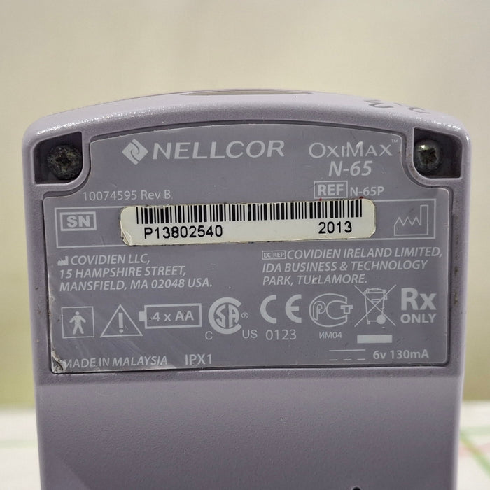 Nellcor Oximax N-65 Pulse Oximeter