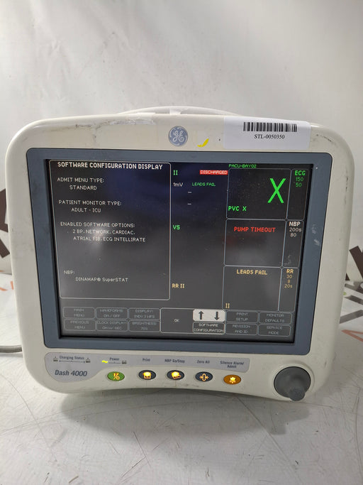 GE Healthcare GE Healthcare Dash 4000 - GE/Nellcor SpO2 Patient Monitor Patient Monitors reLink Online