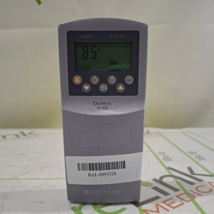 Nellcor Oximax N-65 Pulse Oximeter