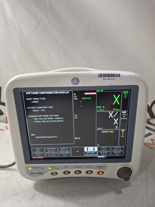 GE Healthcare GE Healthcare Dash 4000 - GE/Nellcor SpO2 Patient Monitor Patient Monitors reLink Online