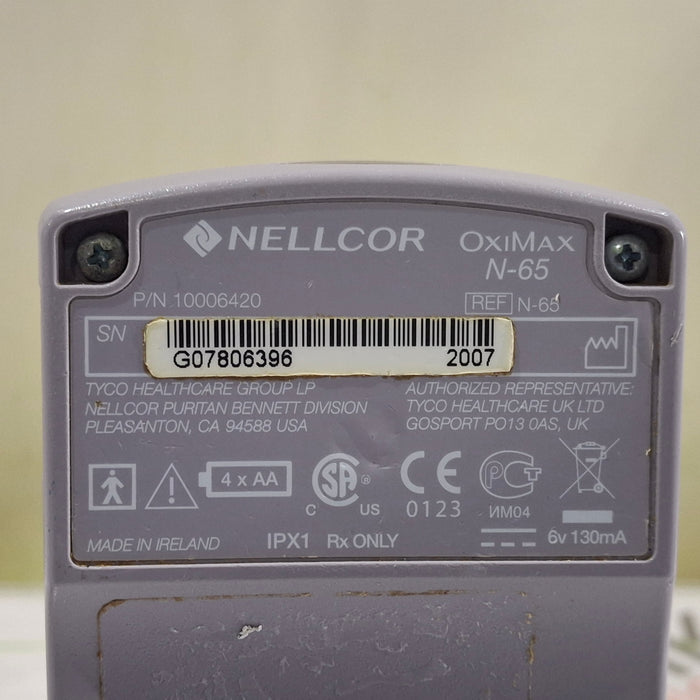 Nellcor Oximax N-65 Pulse Oximeter