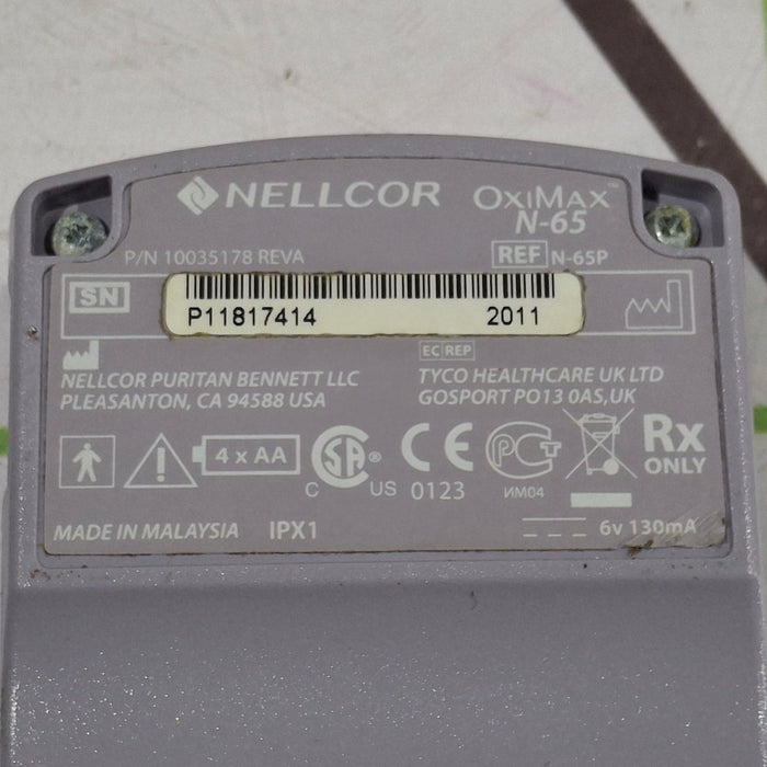 Nellcor Oximax N-65 Pulse Oximeter
