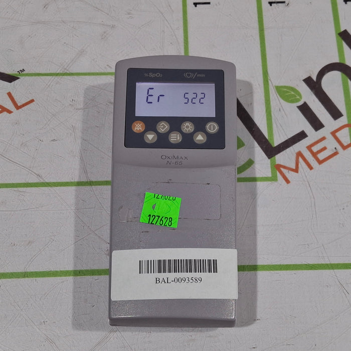 Nellcor Nellcor Oximax N-65 Pulse Oximeter Patient Monitors reLink Online