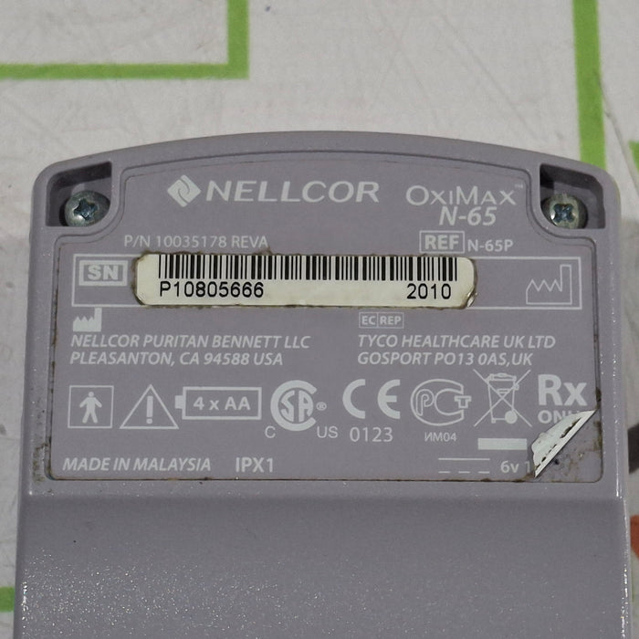 Nellcor Nellcor Oximax N-65 Pulse Oximeter Patient Monitors reLink Online