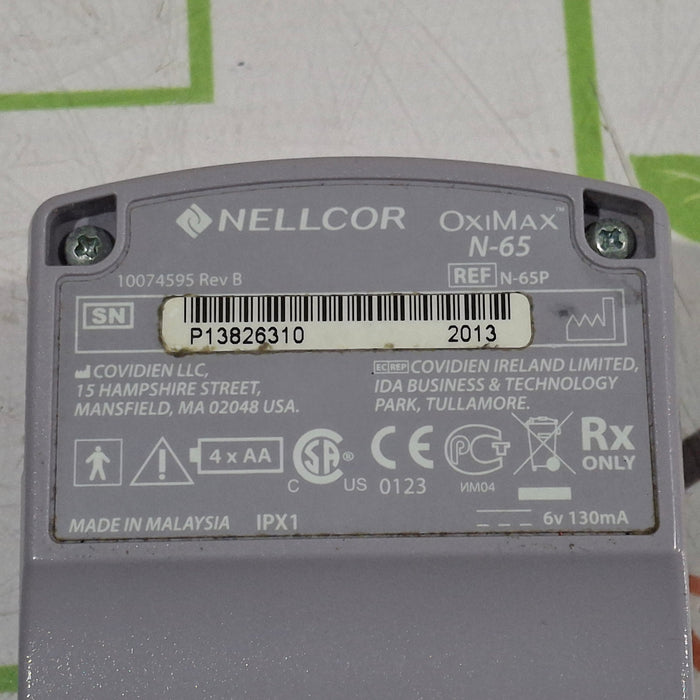 Nellcor Oximax N-65 Pulse Oximeter