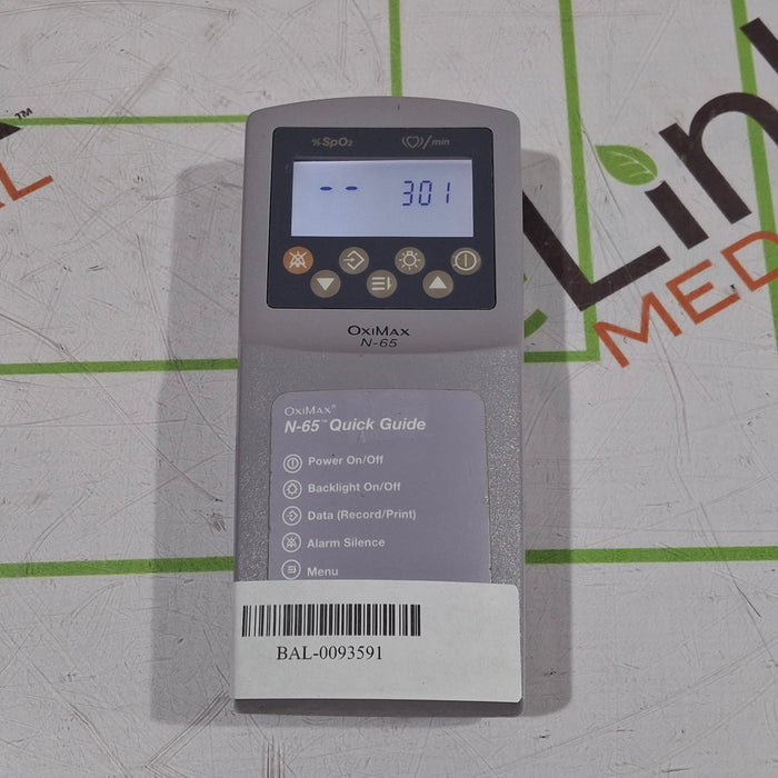 Nellcor Oximax N-65 Pulse Oximeter