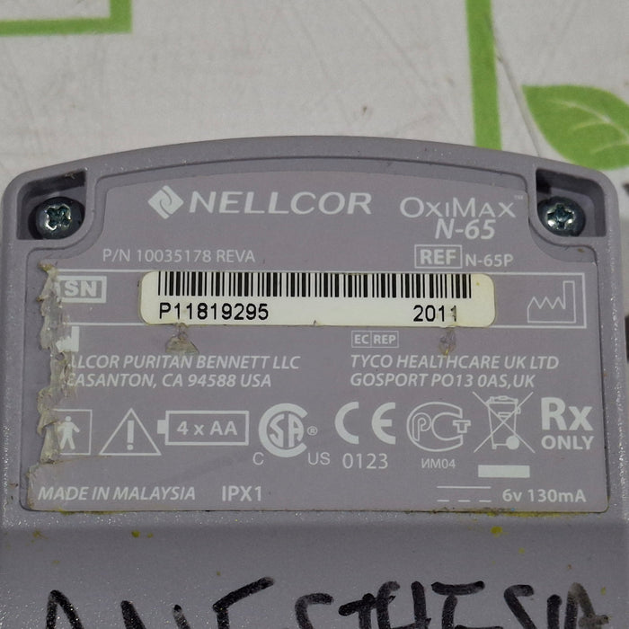 Nellcor Oximax N-65 Pulse Oximeter