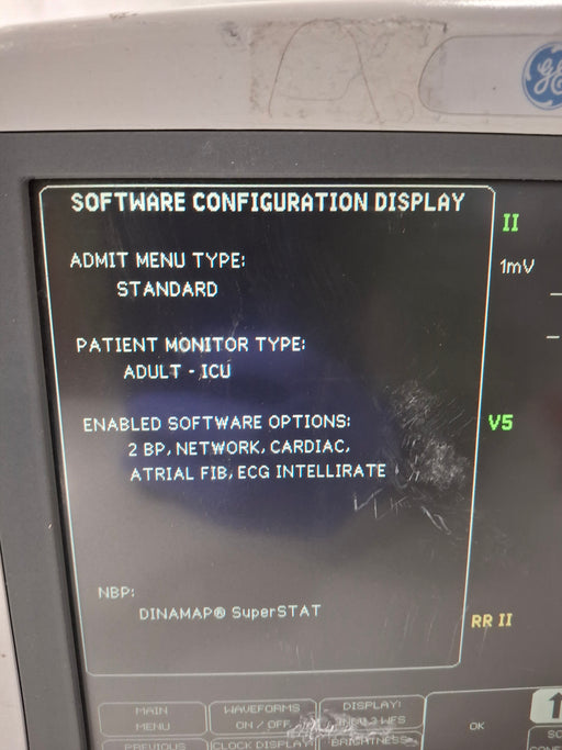 GE Healthcare GE Healthcare Dash 4000 - Masimo SpO2 Patient Monitor Patient Monitors reLink Online