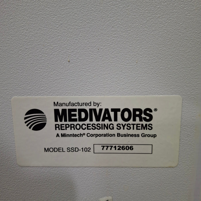 Medivators SSD-102 Endoscope Reprocessing System