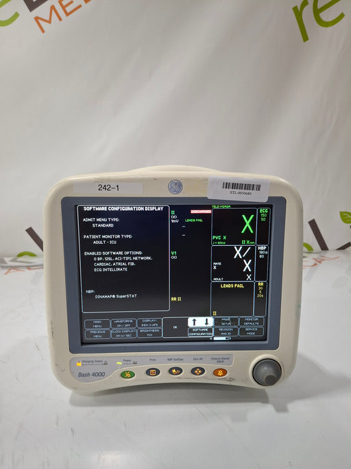 GE Healthcare GE Healthcare Dash 4000 - GE/Nellcor SpO2 Patient Monitor Patient Monitors reLink Online