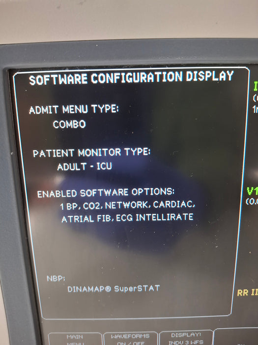 GE Healthcare Dash 4000 - Masimo SpO2 Patient Monitor