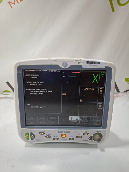 GE Healthcare GE Healthcare Dash 5000 - Masimo SpO2 Patient Monitor Patient Monitors reLink Online