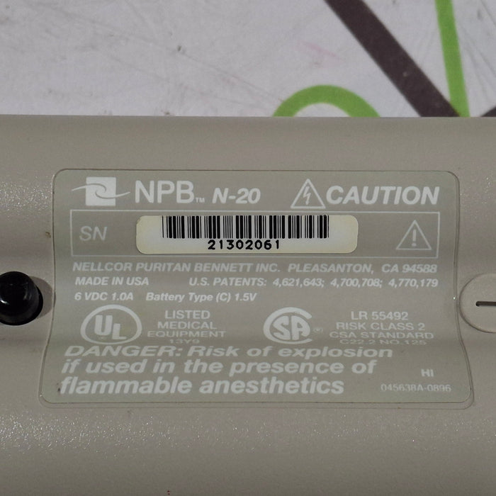 Nellcor N-20 Pulse Oximeter