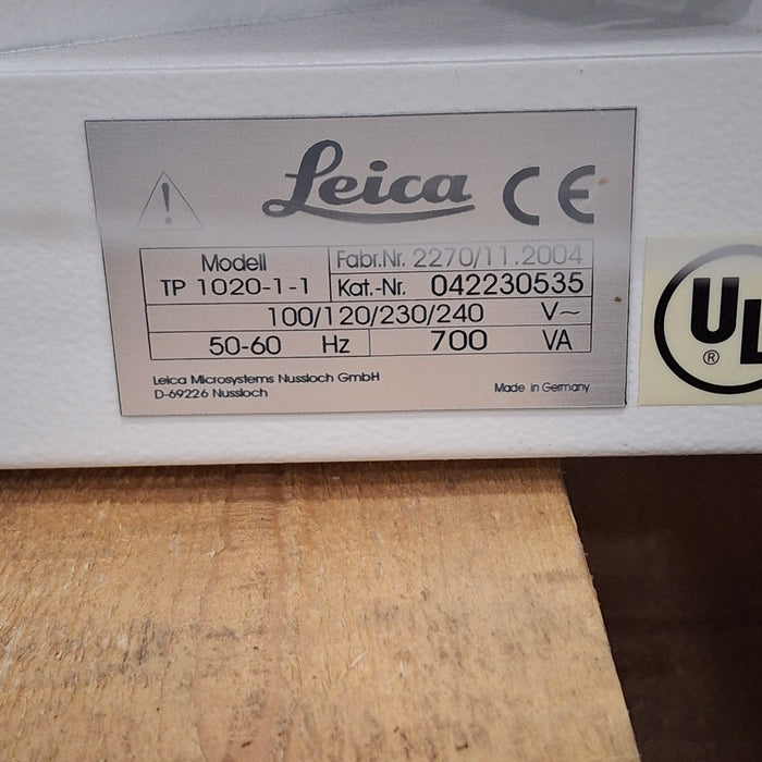 Leica TP1020 Automatic Tissue Processor