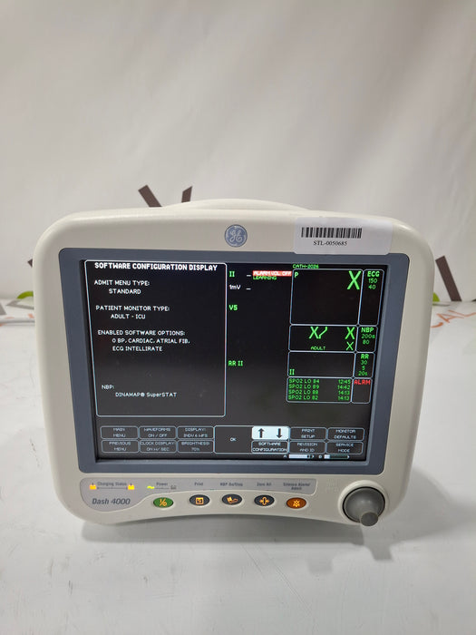 GE Healthcare GE Healthcare Dash 4000 - GE/Nellcor SpO2 Patient Monitor Patient Monitors reLink Online