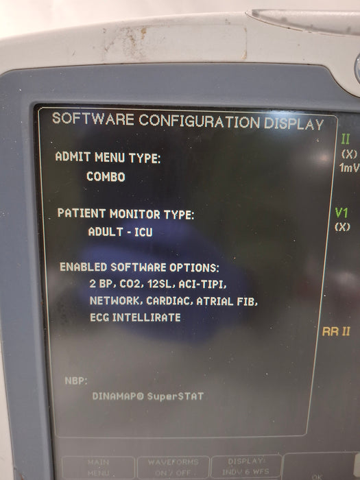 GE Healthcare Dash 5000 - Masimo SpO2 Patient Monitor