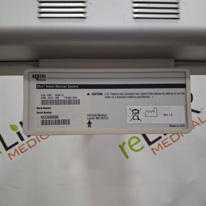 GE Healthcare Panda 3400 Panda Infant Warmer