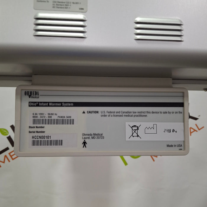GE Healthcare GE Healthcare Panda 3400 Panda Infant Warmer Infant Warmers and Incubators reLink Online