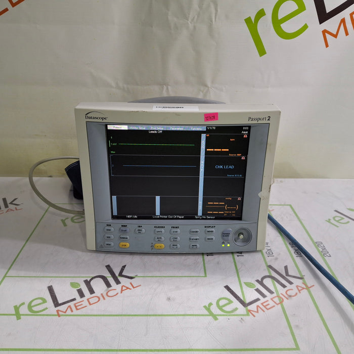 Datascope Passport 2 w/CO2 Patient Monitor