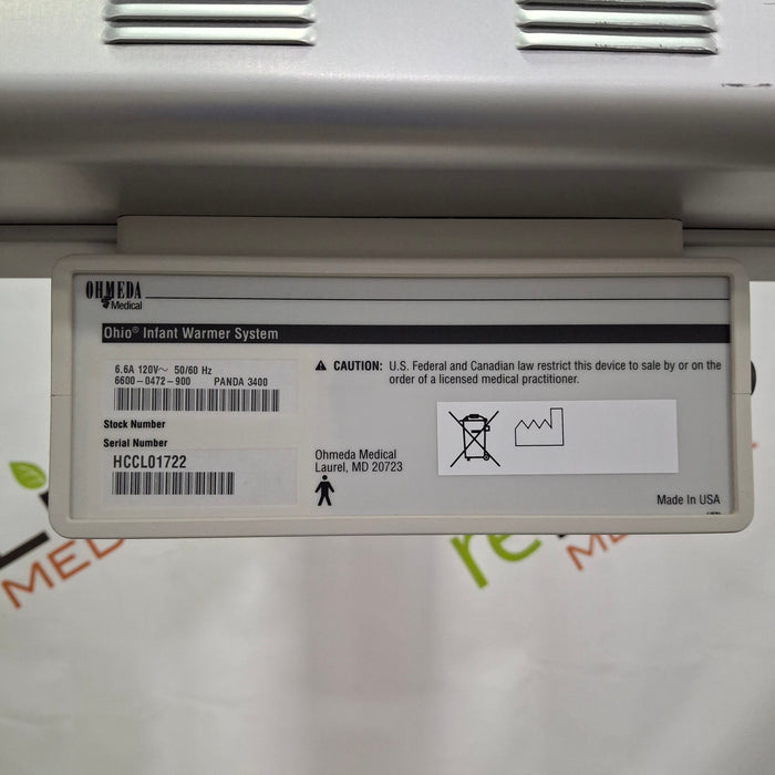 GE Healthcare Panda 3400 Panda Infant Warmer