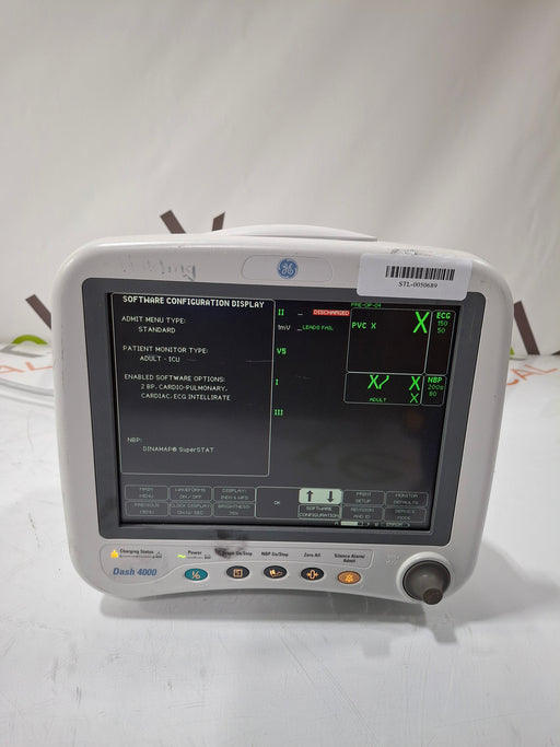 GE Healthcare GE Healthcare Dash 4000 - GE/Nellcor SpO2 Patient Monitor Patient Monitors reLink Online