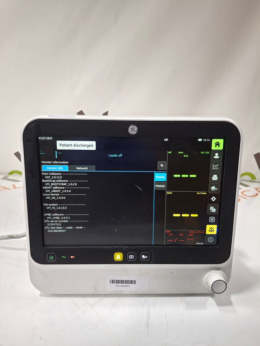 GE Healthcare B125 Patient Monitor