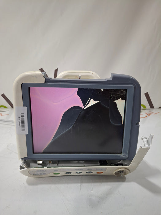 GE Healthcare Dash 4000 - GE/Nellcor SpO2 Patient Monitor