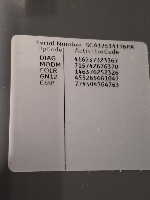 GE Healthcare MAC 3500 ECG