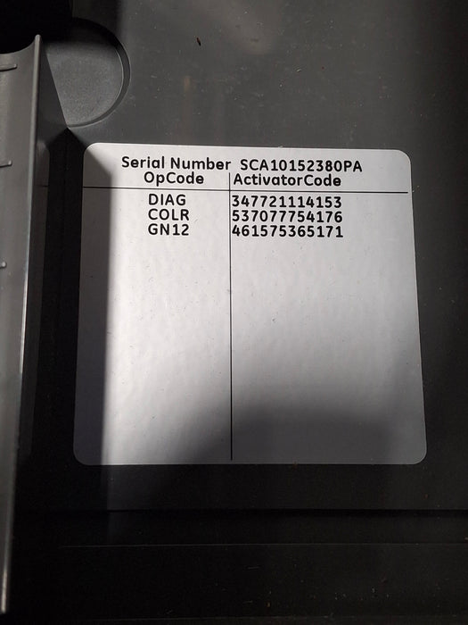 GE Healthcare MAC 3500 ECG