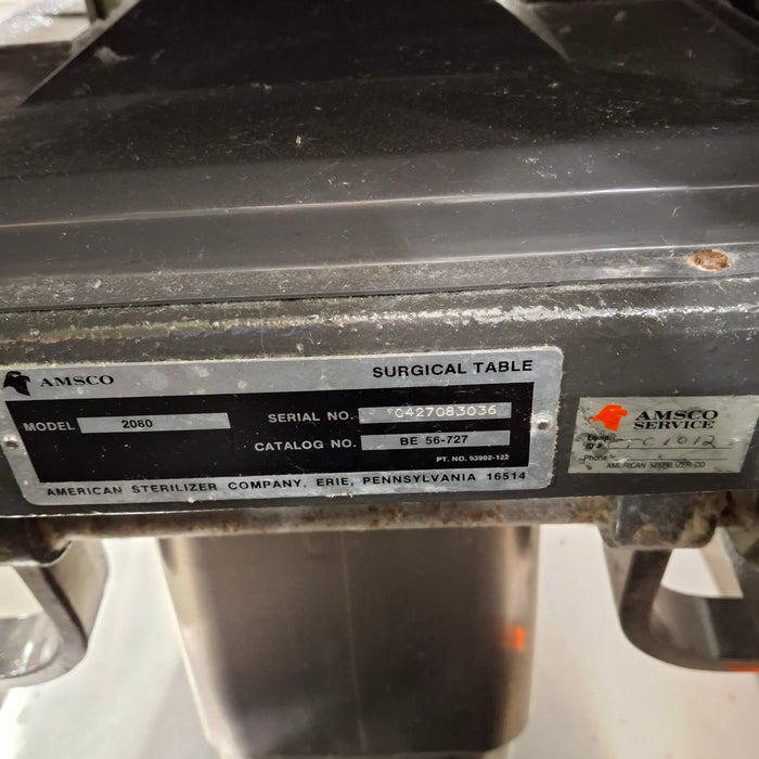 Amsco 2080 Surgical Table