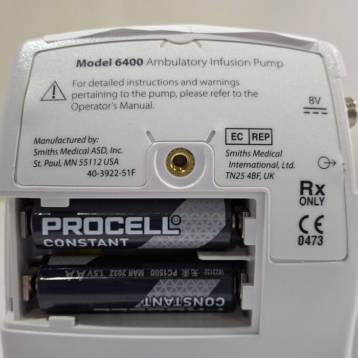 Smiths Medical CADD-Legacy 6400 Ambulatory Infusion Pump