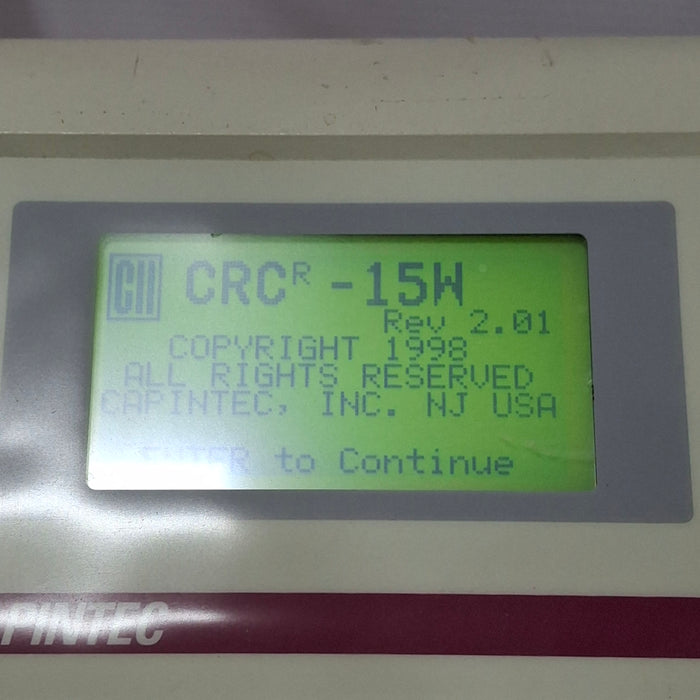 Capintec CRC-15W Radioisotope Calibrator