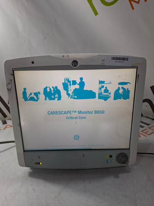 GE Healthcare GE Healthcare Carescape B650 Critical Care Patient Monitor Patient Monitors reLink Online