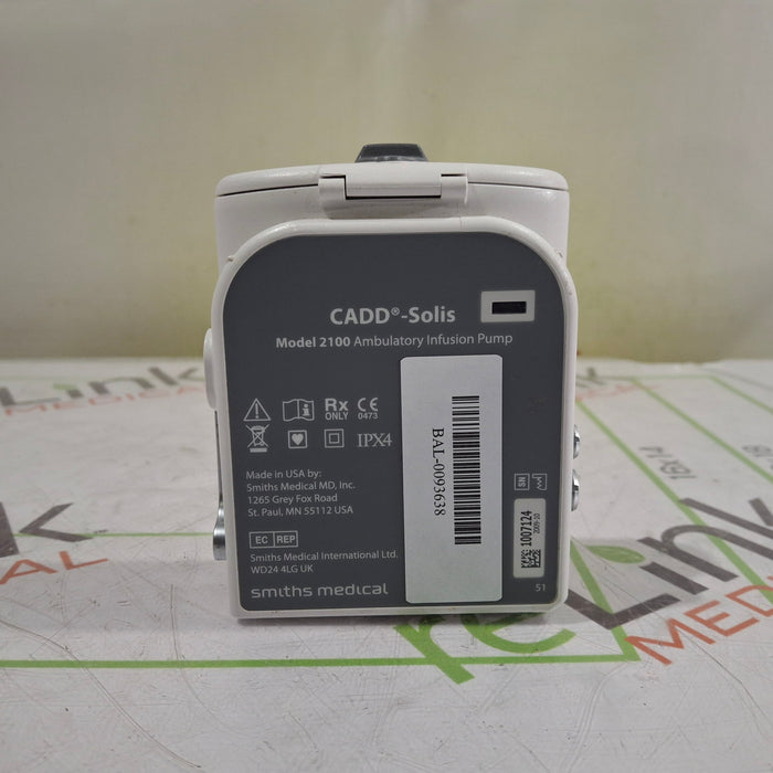 Smiths Medical CADD Solis 2100 Ambulatory Infusion Pump